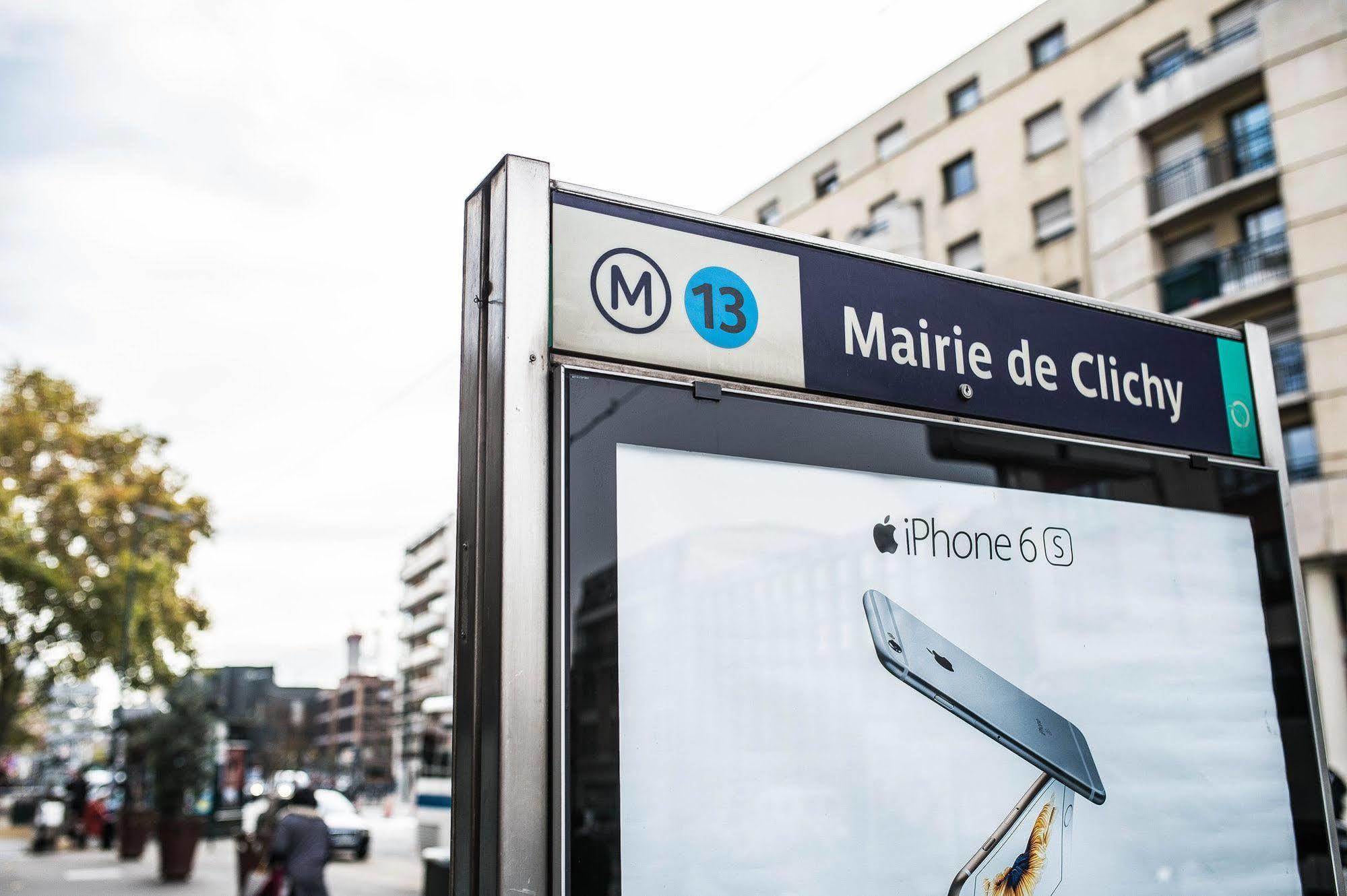 Les Appartements Paris Clichy Экстерьер фото